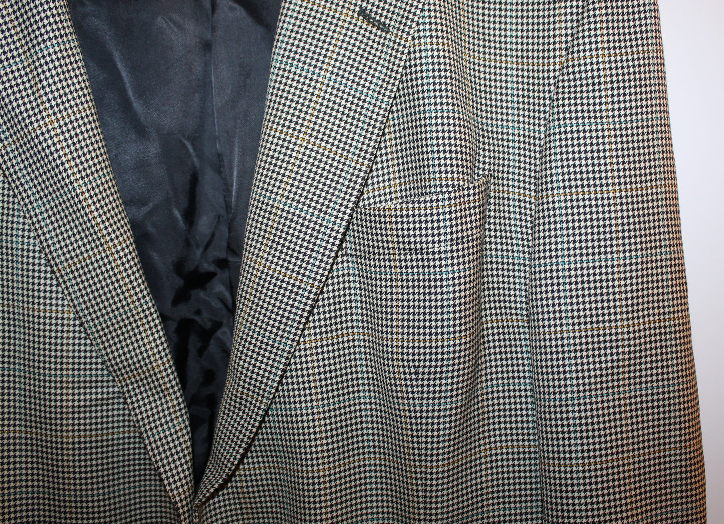 Vintage Oversized Houndstooth Blazer