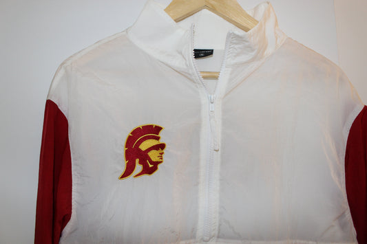 Hype and Vice Cropped USC Windbreaker
