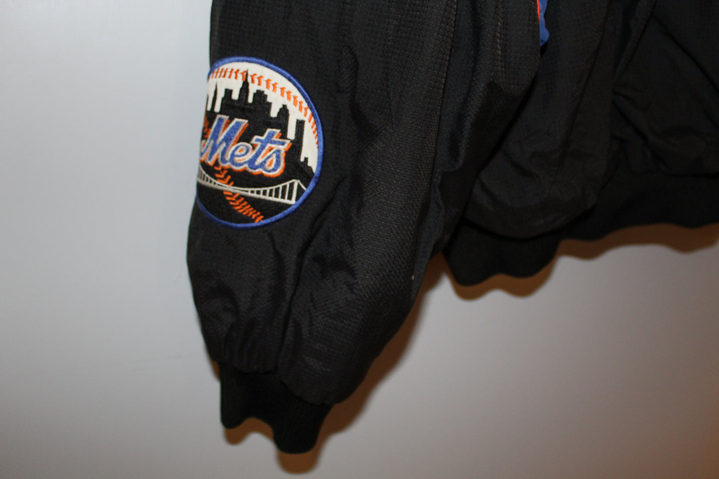 Authentic Collection x Majestic Vintage Mets Bomber Jacket