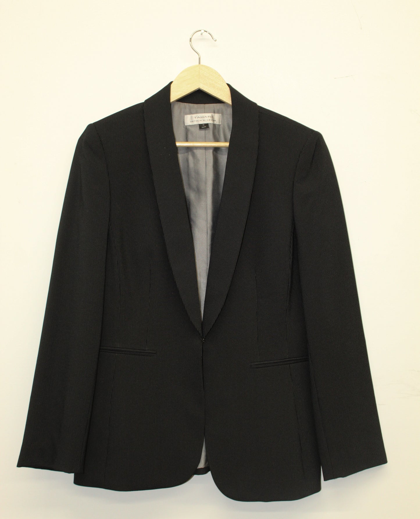 Tahari Women’s Pinstriped Blazer