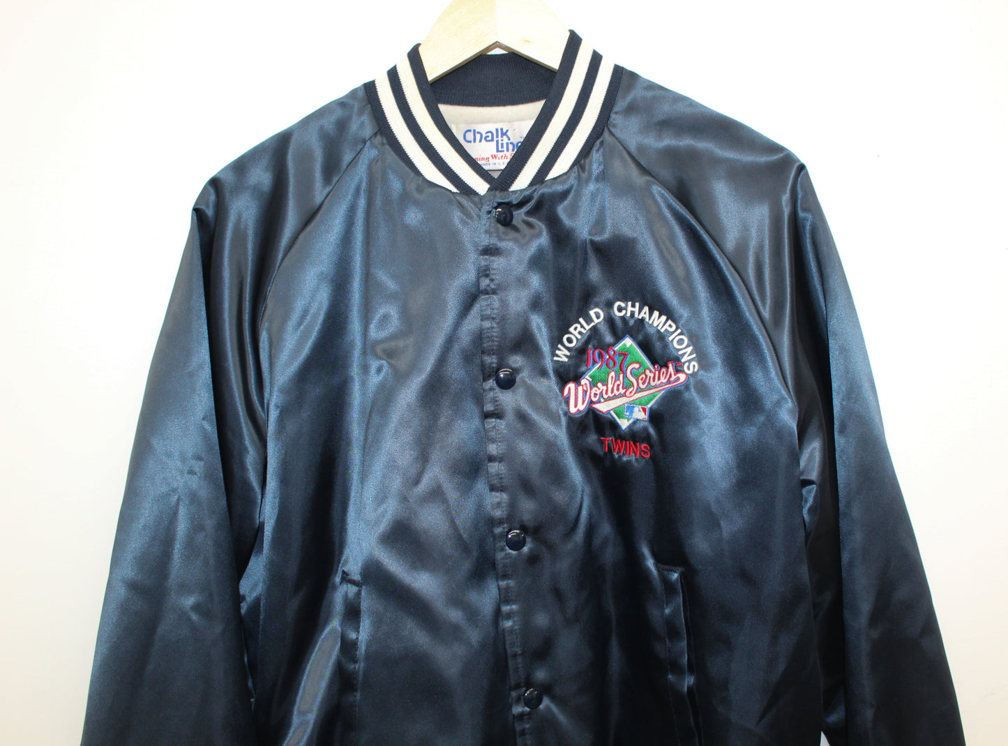 Vintage Chalk Line 1987 Minnesota Twins World Series Varsity Jacket