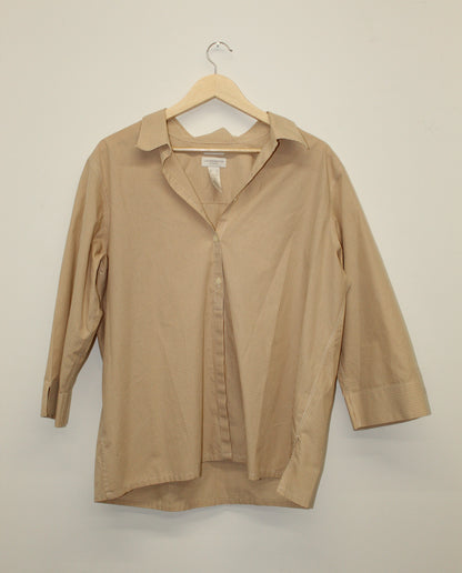 Liz Claiborne Women’s Checkered Button Down