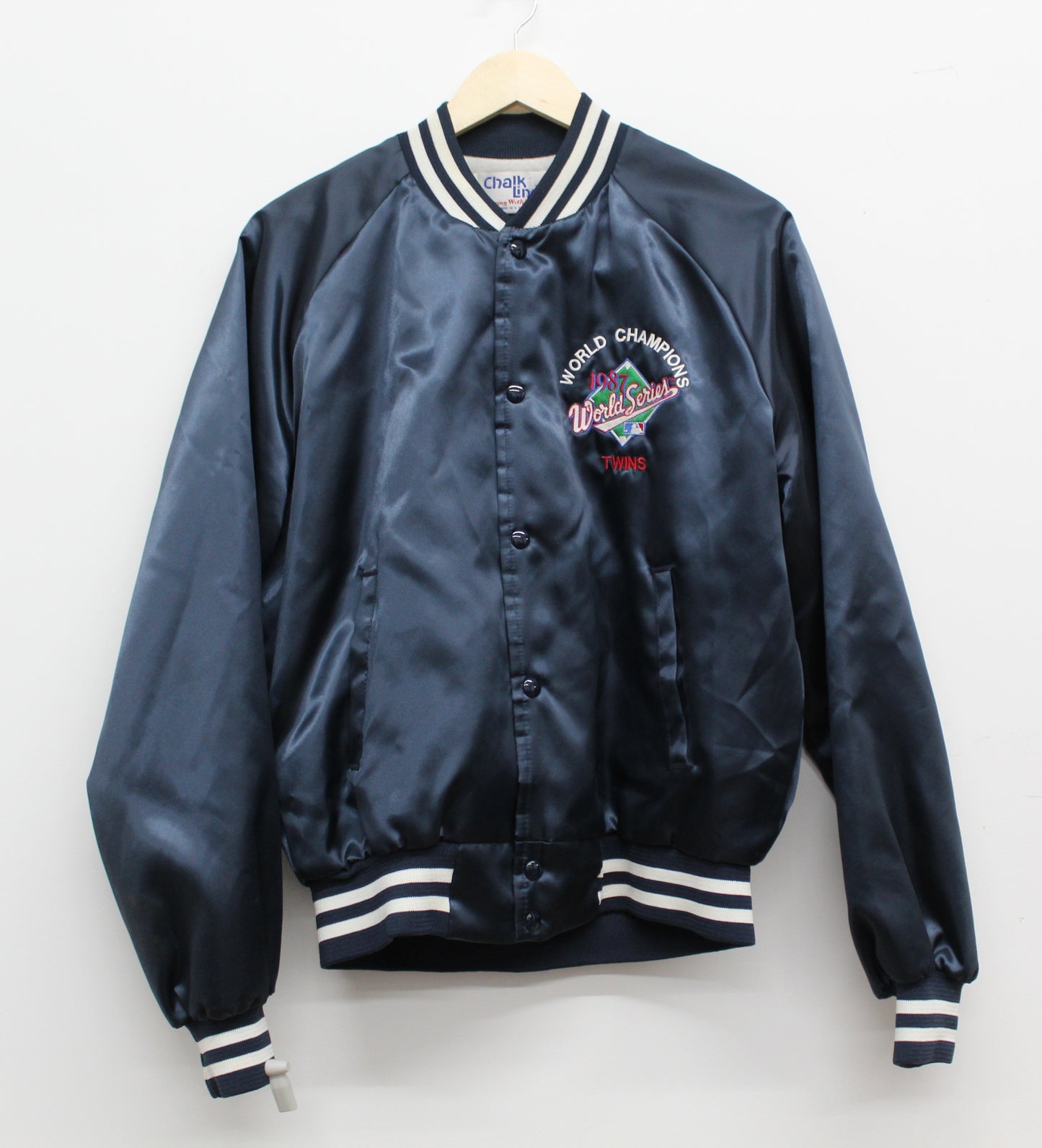 Vintage Chalk Line 1987 Minnesota Twins World Series Varsity Jacket
