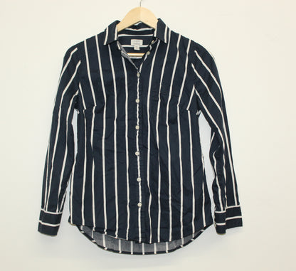 J. Crew Women’s Striped Button Down