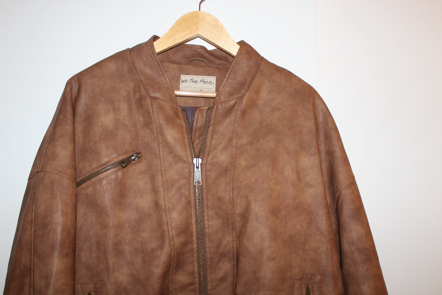 We The Free Leather Jacket
