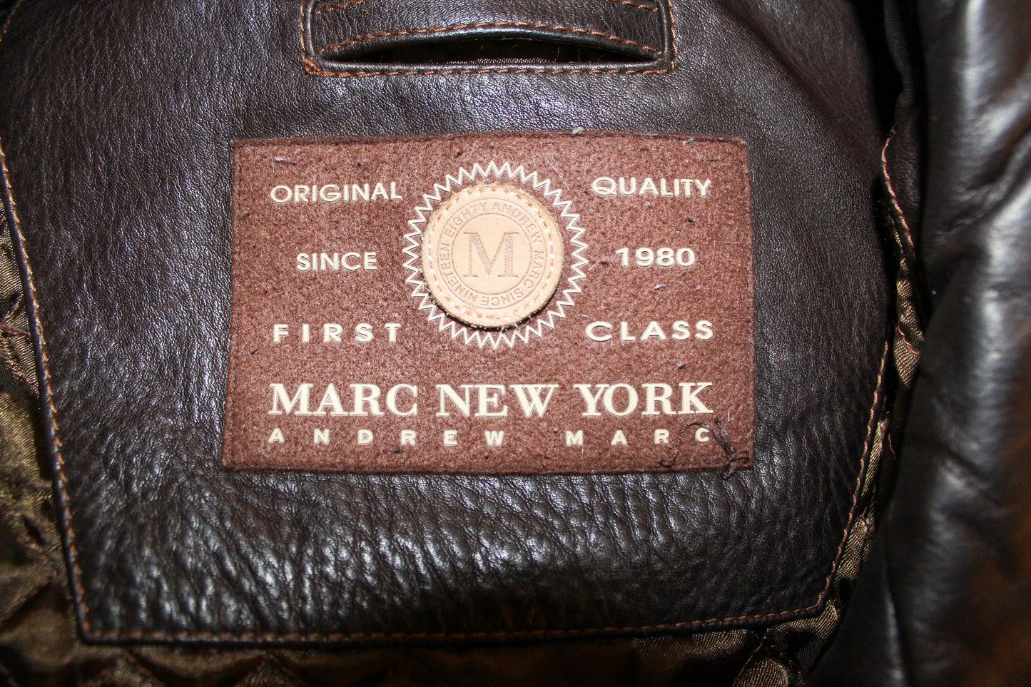 Marc New York Vintage Leather Jacket