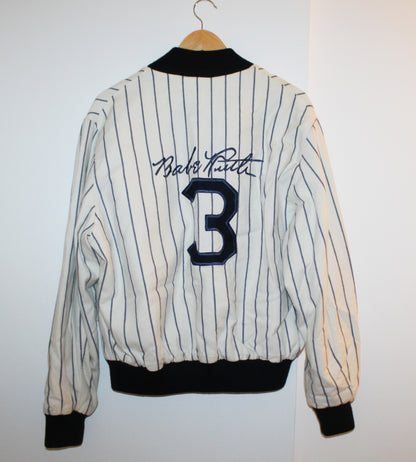 Vintage Babe Ruth Yankees Bomber Jacket