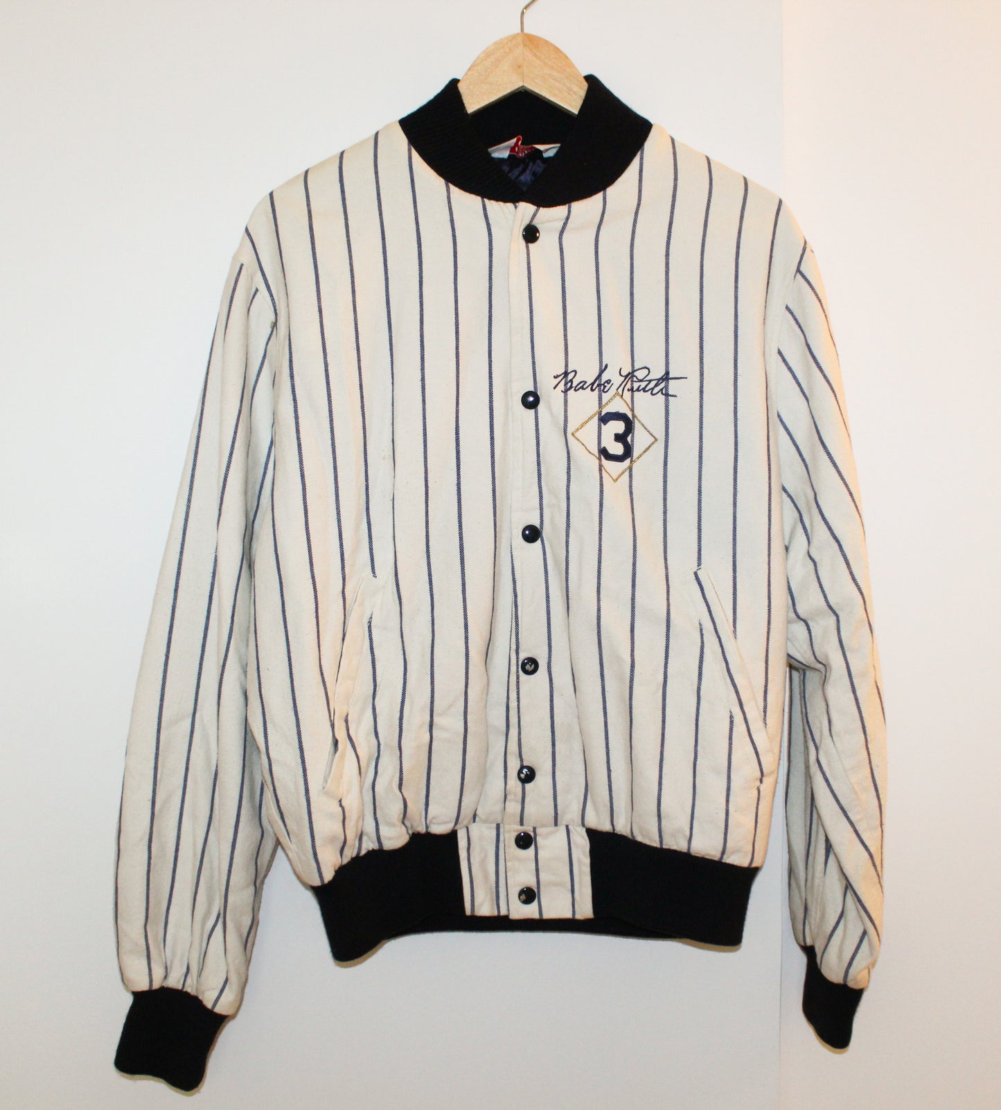 Vintage Babe Ruth Yankees Bomber Jacket