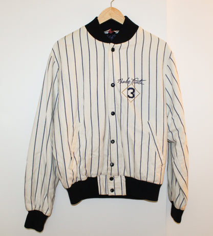 Vintage Babe Ruth Yankees Bomber Jacket