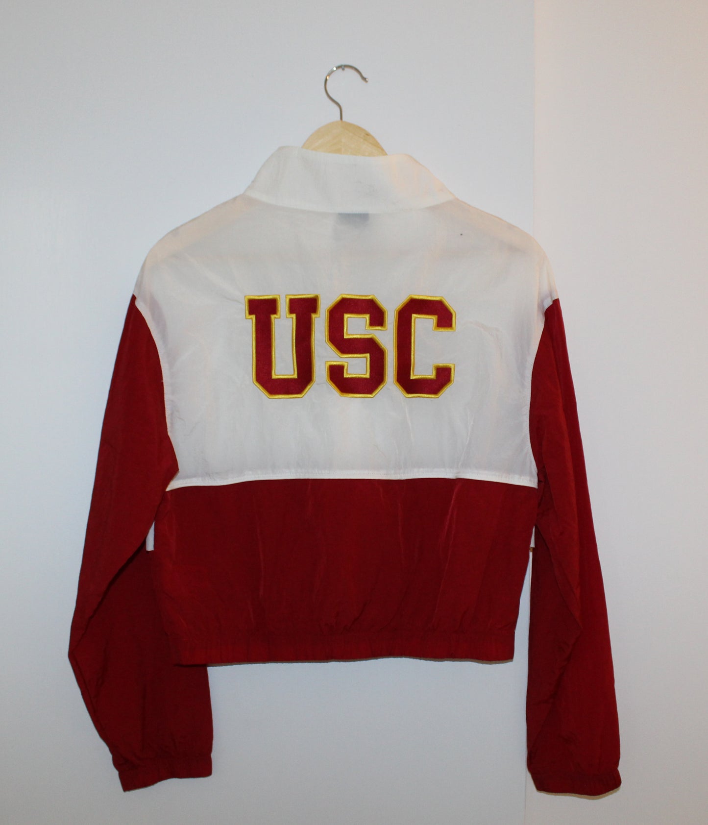 Hype and Vice Cropped USC Windbreaker